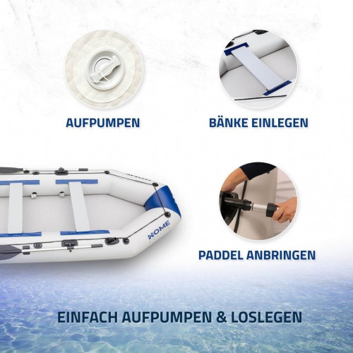 Home Deluxe Inflatable Boat Pike