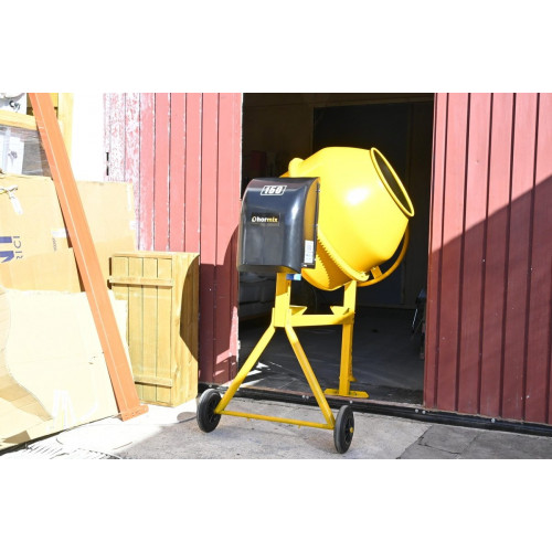 Hormigonera eléctrica Hormix ALTRAD de 700 w y 150 litros amarillo