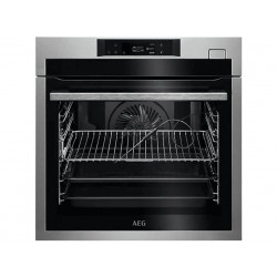 Horno a vapor - AEG BSE782380M, Multifunción, Limpieza por vapor, 70 l, 60 cm, Inox