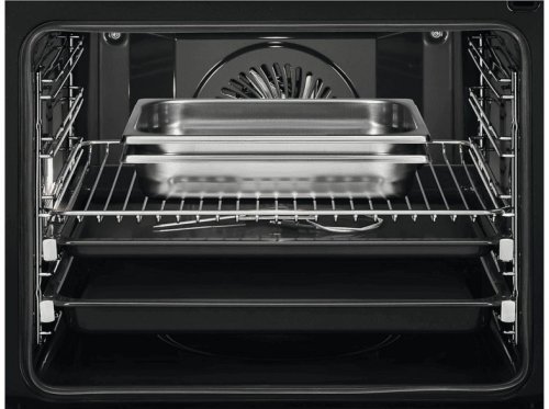 Horno a vapor - AEG BSE782380M, Multifunción, Limpieza por vapor, 70 l, 60 cm, Inox