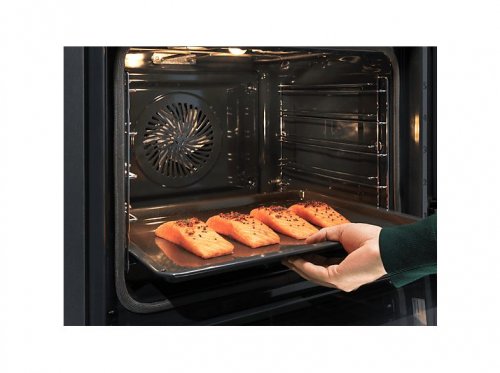 Horno a vapor - Electrolux EOB8S39X, Multifunción, Limpieza por vapor, 70 l, Sonda térmica, Pantalla táctil, 60 cm, Negro