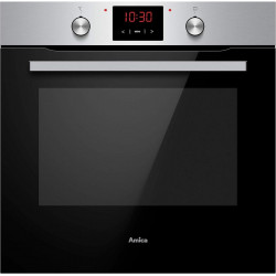 HORNO AMICA ACERO CON TURBO 77L CLASE A