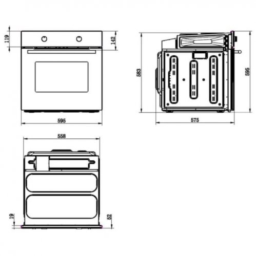 Horno Aspes ah4701eb