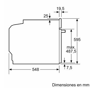 Horno Balay 3HA5829B3 con cocción vapor y pirolisis