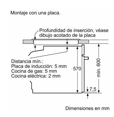 Horno Balay 3HA5829B3 con cocción vapor y pirolisis