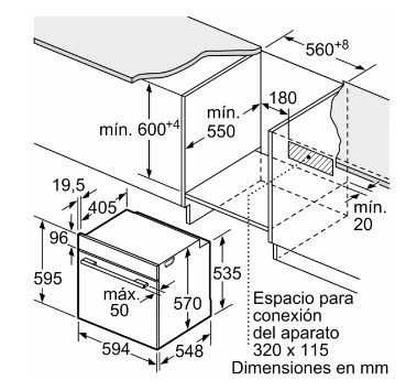 Horno Balay 3HA5829N3 co cocción vapor y pirolisis