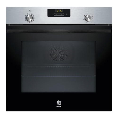 Horno Balay, 60 cm, Freidora de aire, Aqualisis, Acero inoxidable - 3HB4151X3 Acero Inox