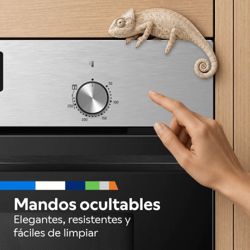 Horno Balay, 60 cm, Freidora de aire, Aqualisis, Acero inoxidable - 3HB4151X3 Acero Inox