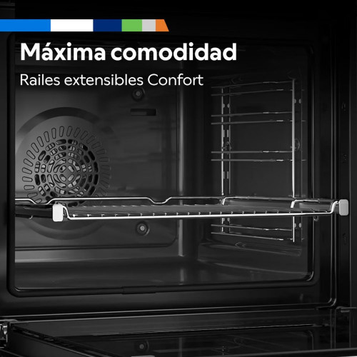 Horno Balay, 60 cm, Freidora de aire, Aqualisis, Acero inoxidable - 3HB4151X3 Acero Inox