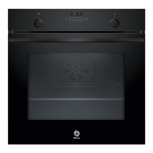 Horno Balay, 60 cm, Freidora de aire, Serie Cristal, Negro - 3HB5159N4 Negro