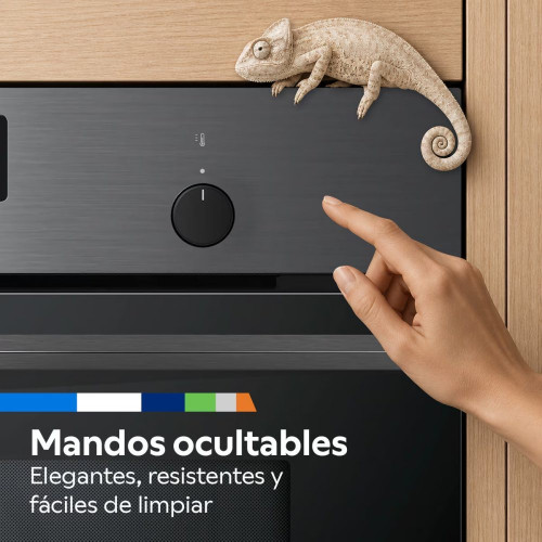 Horno Balay, 60 cm, Freidora de aire, Serie Cristal, Negro - 3HB5159N4 Negro