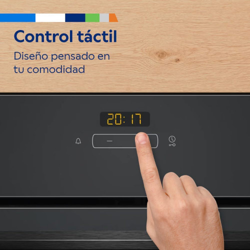 Horno Balay, 60 cm, Freidora de aire, Serie Cristal, Negro - 3HB5159N4 Negro
