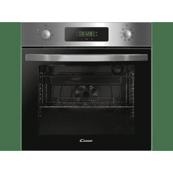 Horno - Candy Idea FIDC X625 L, Multifunción, Aquálisis, 60cm, 70 L, 8 funciones, Display con timer touch, Guía telescópica, Inox