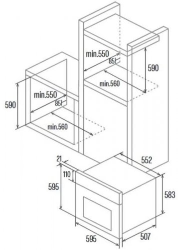 Horno Cata SES 7004 X