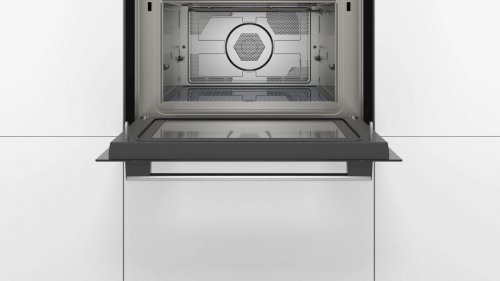 Horno compacto con microondas Bosch CMA585GS1