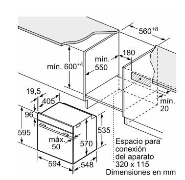 Horno con vapor Balay 3HA5129B3