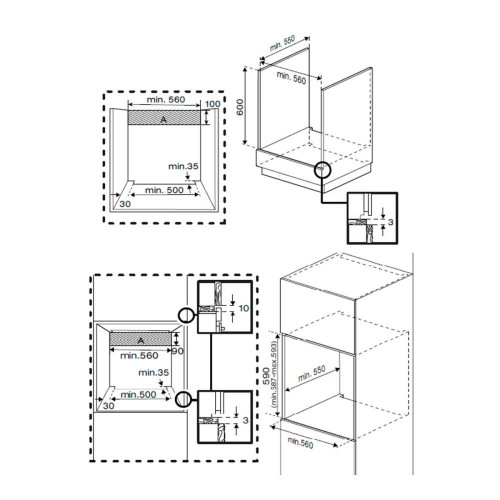 Horno convencional Beko con 4 funciones - BBIC12100XD Inox