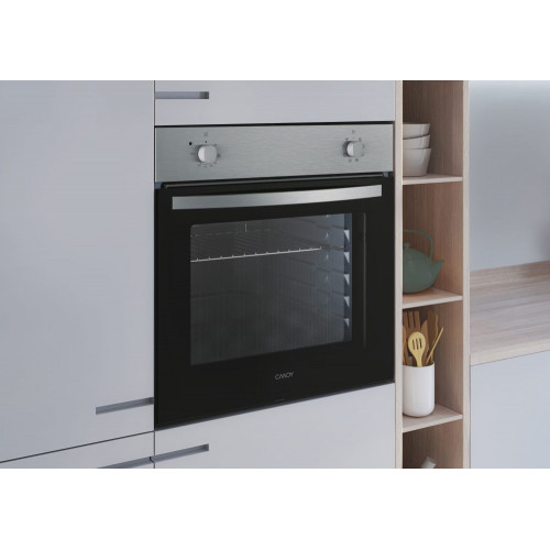 Horno convencional Candy con 4 funciones - FIDC X100 Inox