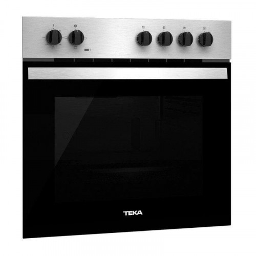 Horno Convencional Teka HBE 435 ME 72L 60cm Limpieza Manual A Grill Acero Inoxidable Negro