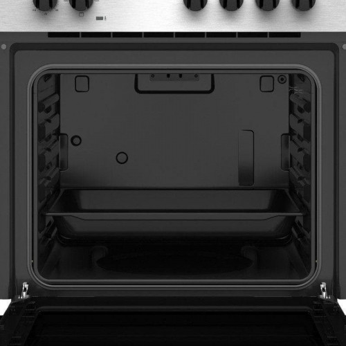 Horno Convencional Teka HBE 435 ME 72L 60cm Limpieza Manual A Grill Acero Inoxidable Negro