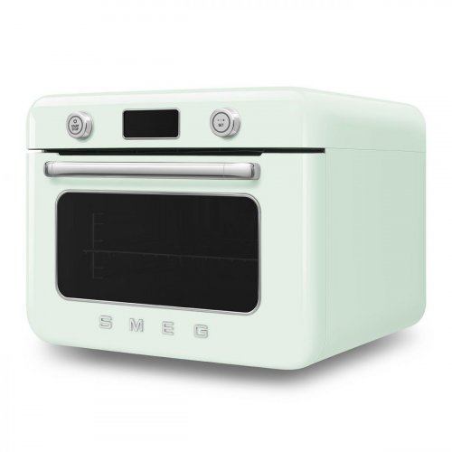 Horno de Sobremesa Combinado - COF01PGEU - Verde Pastel - Estilo 50's - Función Air Fry