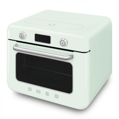 Horno de Sobremesa Combinado - COF01PGEU - Verde Pastel - Estilo 50's - Función Air Fry