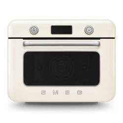 Horno de Vapor Combinado - COF01CREU - Estilo 50's - Crema - 10 Funciones