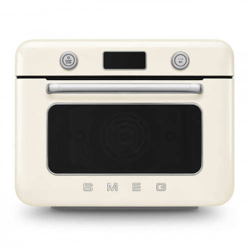 Horno de Vapor Combinado - COF01CREU - Estilo 50's - Crema - 10 Funciones
