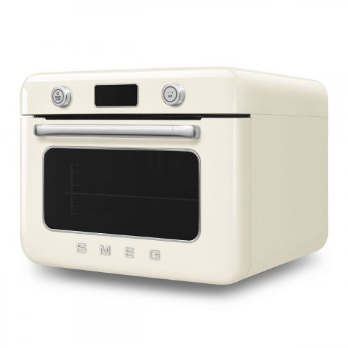 Horno de Vapor Combinado - COF01CREU - Estilo 50's - Crema - 10 Funciones
