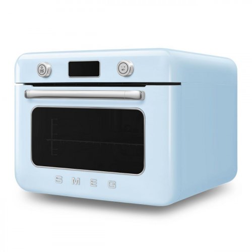 Horno de Vapor Combinado de Sobremesa - 50's Style - 10 Funciones - Azul Pastel