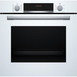 Horno eléctrico Bosch Serie 4 HBA534BW3 71L Blanco con convección y autolimpieza