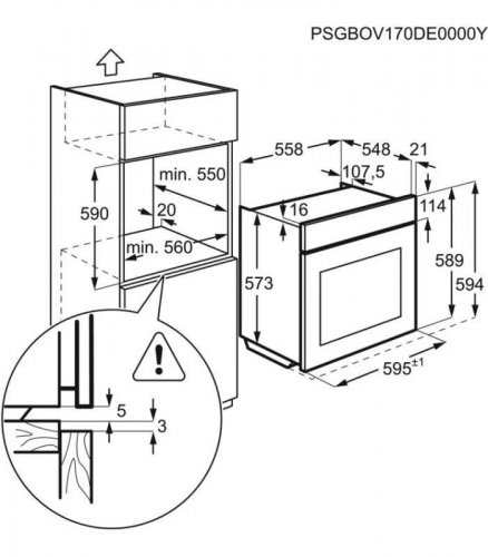 Horno Electrolux EOF6P46VX0