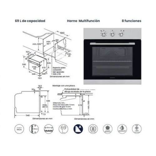 Horno Infiniton B698