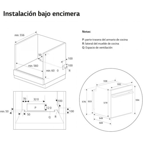 Horno LG WS7D7632WB