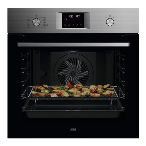 Horno multifunción AEG con 10 funciones - OS6PB51AM Inox antihuellas
