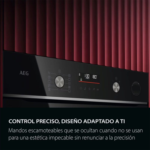 Horno multifunción AEG con 19 funciones - GR6PB53FSB Negro