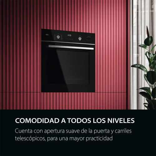 Horno multifunción AEG con 19 funciones - GR6PB53FSB Negro