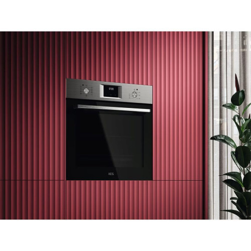 Horno multifunción AEG con 9 funciones - OU5AB21CM Inox antihuellas