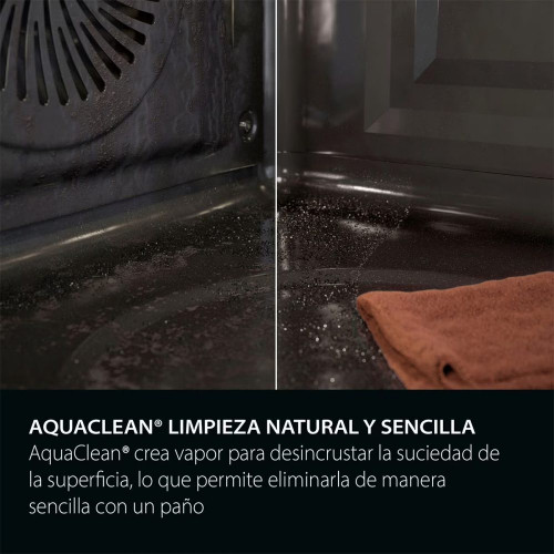 Horno multifunción AEG con 9 funciones - OU5AB21CM Inox antihuellas