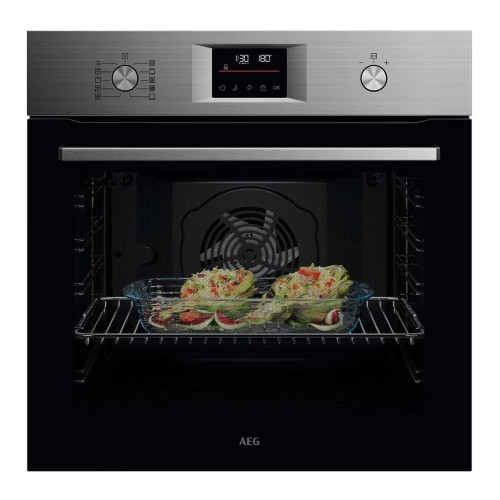 Horno multifunción AEG con 9 funciones - OU5PB40SM Inox antihuellas