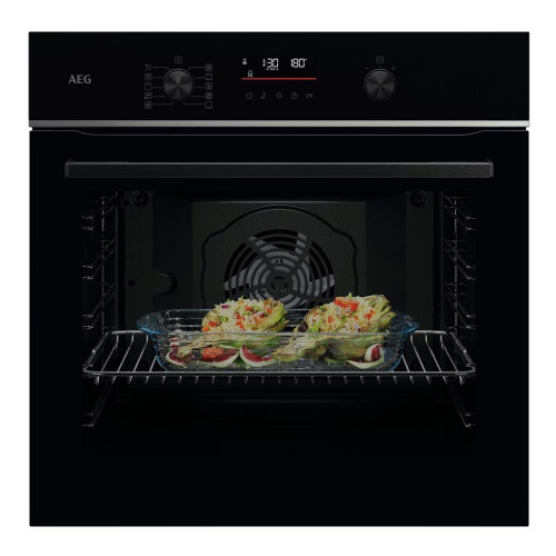 Horno multifunción AEG con 9 funciones - OU5PB41WSB Negro