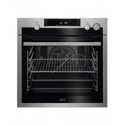 Horno multifunción AEG pirolitico, Función vapor - BPE577161M Inox antihuellas