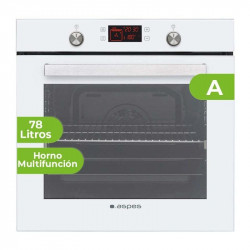 HORNO MULTIFUNCION ASPES 78 LITROS CRISTAL BLANCO