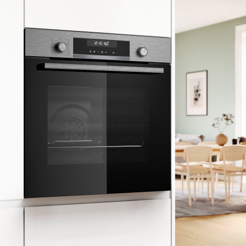 Horno multifunción Bosch Serie 6 pirolítico - HBG578ES7 Inox / Negro