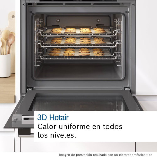 Horno multifunción Bosch Serie 6 pirolítico - HBG578ES7 Inox / Negro