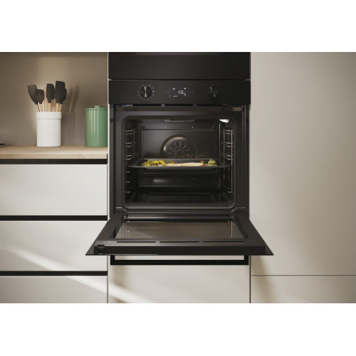 Horno multifunción Candy, limpieza pirolítica e hidrolítica, New Moderna - CA6 N3B3YTB Negro