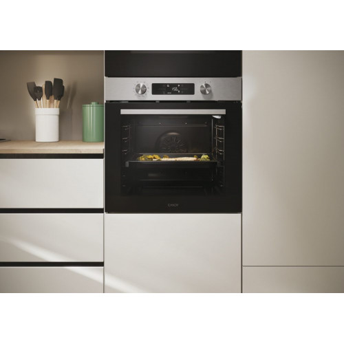 Horno multifunción Candy, limpieza pirolítica e hidrolítica, New Moderna - CA6 N5B3EYTX Inox