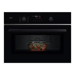 Horno multifunción con microondas AEG y 9 funciones - TM5NK401B Negro