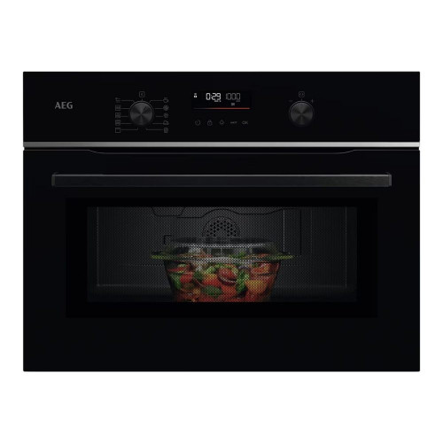Horno multifunción con microondas AEG y 9 funciones - TM5NK401B Negro