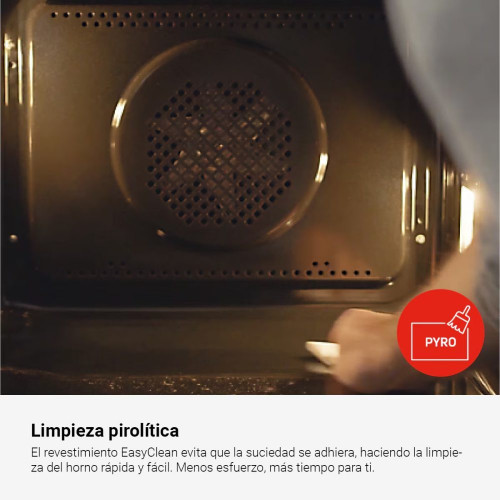 Horno multifunción Fagor pirolítico Master - 9H-798TEN Negro